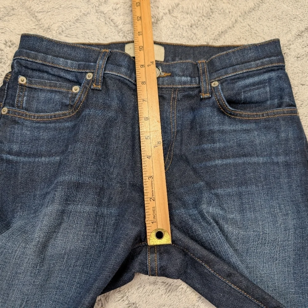 Baldwin Jeans Mens 29x28 Blue Indigo Brennan Modern Straight Kansas City USA